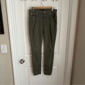 Seven For All Mankind Olive Skinny Jeans | Women's 29